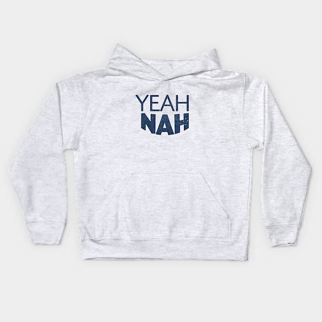 Australia Yeah Naw Kids Hoodie by karutees